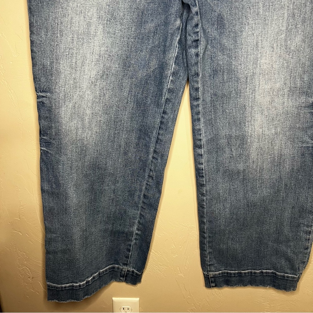 Flying Monkey Light Blue Wide Leg Jeans - Picture 8 of 14